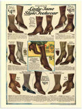1 womens shoes 1919 2 Vintage Advert A4 Photo Print