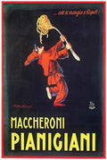10 Maccheroni Pianig Vintage Advert A4 Photo Print