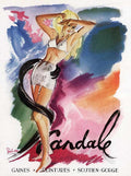 10 Scandale Vintage Advert A4 Photo Print