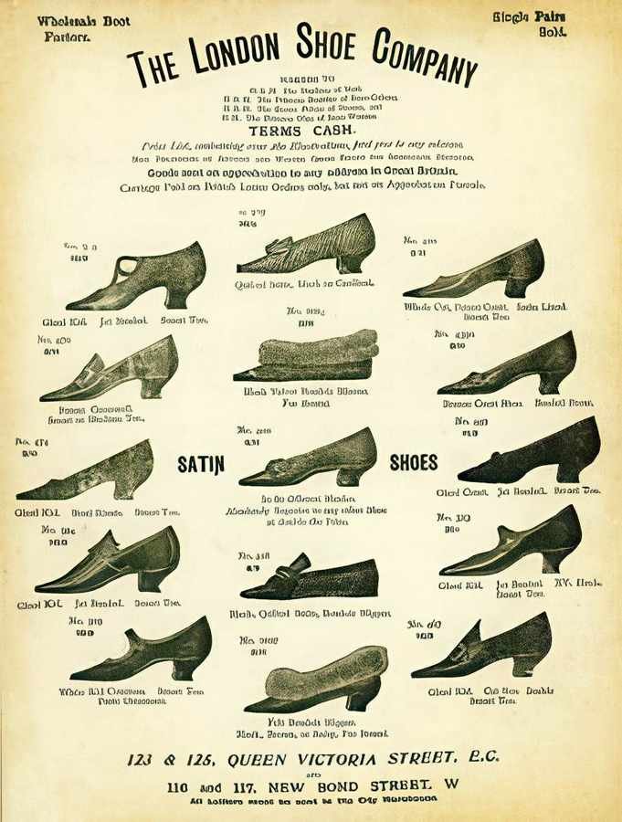 10 The London Shoe C Vintage Advert A4 Photo Print