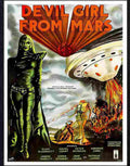 10 devil girl from mars Advert A4 Photo Print