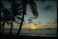 101015 Sun Setting Viti Levu Island A4 Photo Print