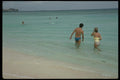 101032 Wading Out Beach, Yasawa Island Group A4 Photo Print