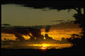101039 Sunset And Clouds Viti Levu Island A4 Photo Print