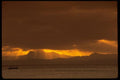 101042 Sunset Vanua Levu Island A4 Photo Print