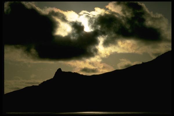 101043 Sunrise Yasawa Island Group A4 Photo Print