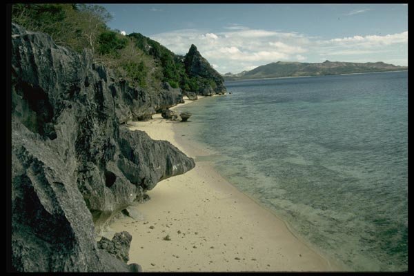 101059 Yasawa I Lau Island Yasawa Island Group A4 Photo Print
