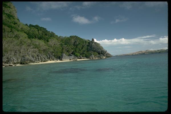 101061 Beach Yasawa I Lau Island, Yasawa Island Group A4 Photo Print