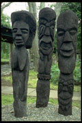 101085 Carvings From Balabala Wood A4 Photo Print