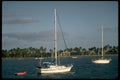 101098 Sailboats Fiji Islands A4 Photo Print