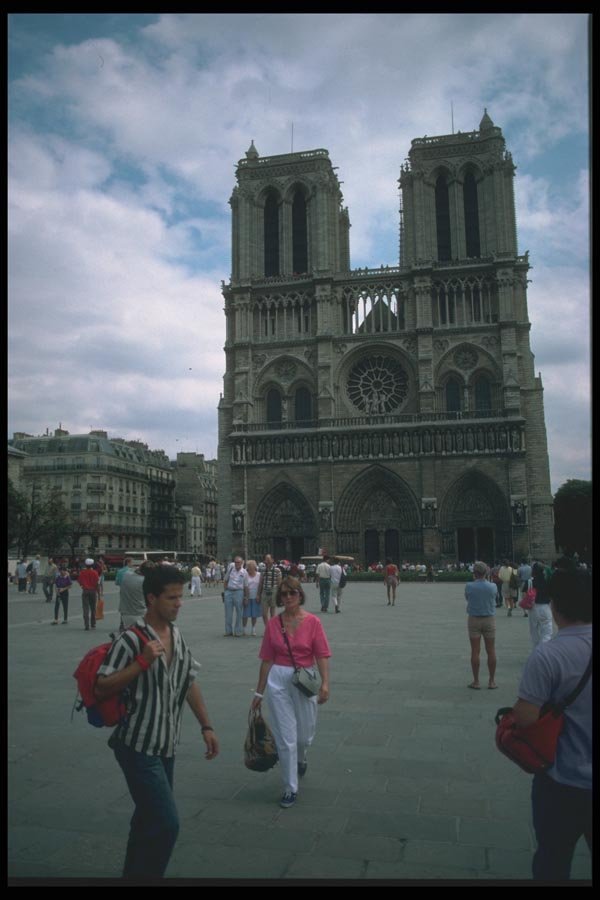 102001 Notre Dame Cathedral A4 Photo Print