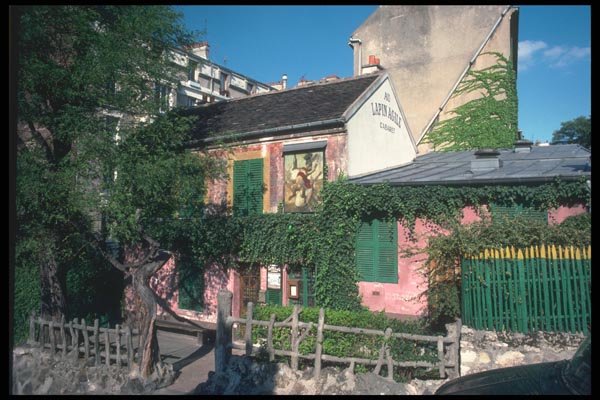 102005 Au Lapin Agile, Oldest Cabaret In Paris A4 Photo Print