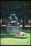 102010 Tuileries Gardens A4 Photo Print