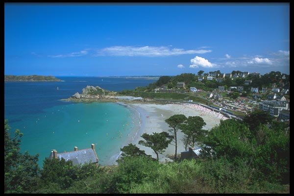 102029 Perros Guirec, Cotes Du Nord A4 Photo Print
