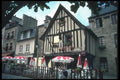 102035 Half Timbered Building, Dinan A4 Photo Print