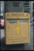 102036 Post Box, Dinan A4 Photo Print