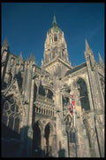 102039 Bayeax, Notre Dame Cathedral A4 Photo Print