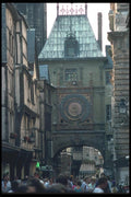 102045 Rouen, The Gros Horloge A4 Photo Print