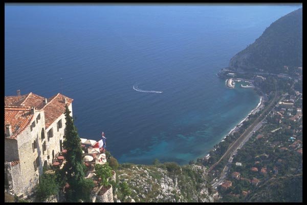 102098 View From Eze Village A4 Photo Print