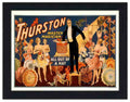 104K thurston out of a hat vintage magic poster 1 Vintage Advert A4 Photo Print