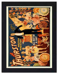 104K thurston out of a hat vintage magic poster 2 Vintage Advert A4 Photo Print