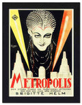 1054 metropolis movie poster 2 Vintage Advert A4 Photo Print