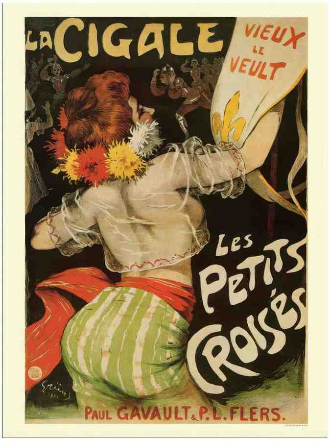 106 les petits croises grun 2 Vintage Advert A4 Photo Print