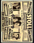 109 06 stoll theatre laurel and hardy Advert A4 Photo Print