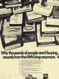 11 02 8 track cartridges hmv shop london 2 Advert A4 Photo Print