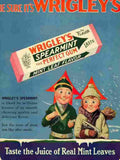 11 04 wrigleys chewing gum 1920s winter 2 Advert A4 Photo Print