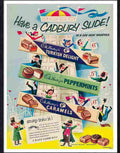 11 have a cadbury slide helter skelter chocolates 1950s Advert A4 Photo Print