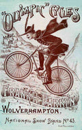 110 Olympic Cycles 1880 Vintage A4 Photo Print
