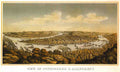 110 Pittsburgh Pennsylvania 1874 Vintage A4 Photo Print