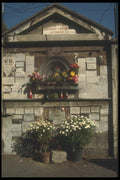 111002 Street Shrine, Rome A4 Photo Print