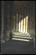 111013 Colonnade, Piazza San Pietro, Rome A4 Photo Print