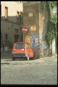 111018 Street Scene, Rome A4 Photo Print
