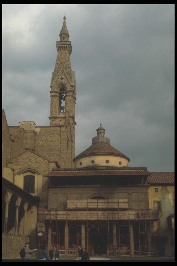 111035 Pazzi Chapel, Florence A4 Photo Print