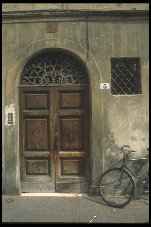 111036 Doorway, Florence A4 Photo Print