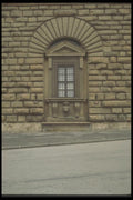 111040 Window, Palazzo Pitti, Florence A4 Photo Print