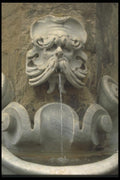 111044 Fountain Detail, Florence A4 Photo Print