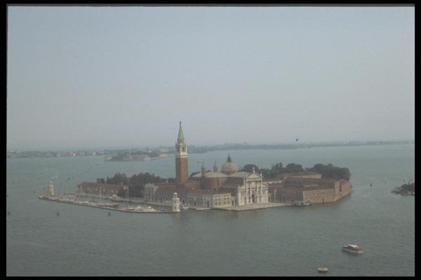 111048 San Giorgio Megajone, Venice A4 Photo Print