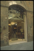 111077 Doorway To Store, Siena A4 Photo Print
