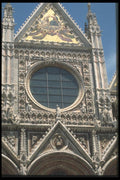 111084 Window, San Giovanni, Siena A4 Photo Print