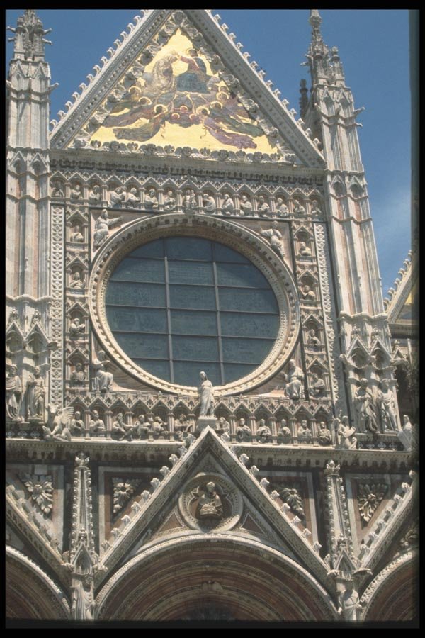 111084 Window, San Giovanni, Siena A4 Photo Print