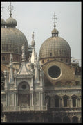 111092 View Of Buildings Inside Courtyard, Doges' Palace, Venice A4 Photo Print