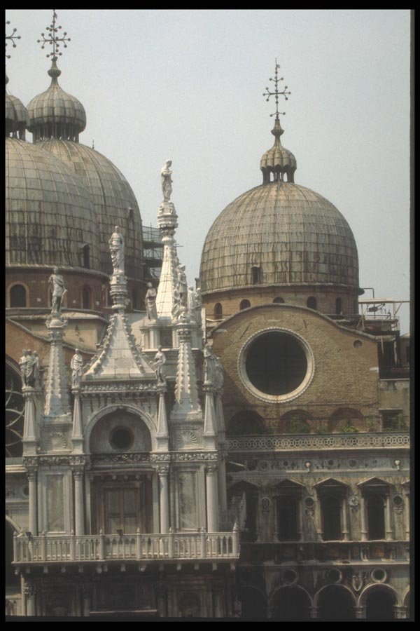 111092 View Of Buildings Inside Courtyard, Doges' Palace, Venice A4 Photo Print
