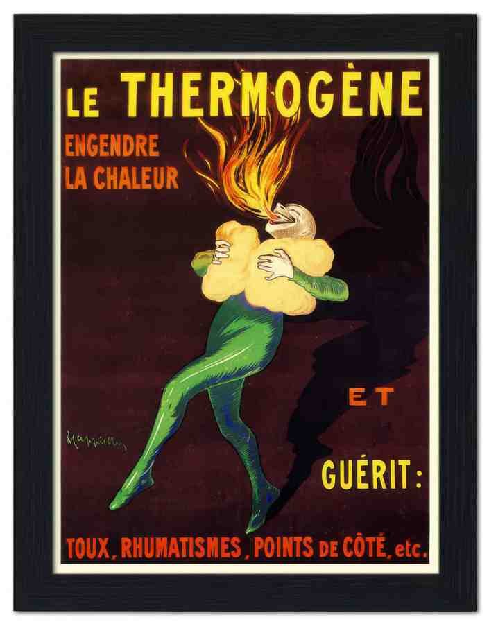 1124 thermogene heat pad advert leonetto capiello 1909 2 Vintage Advert A4 Photo Print
