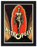 1137 metropolis sci fi movie poster 1920s 2 Vintage Advert A4 Photo Print