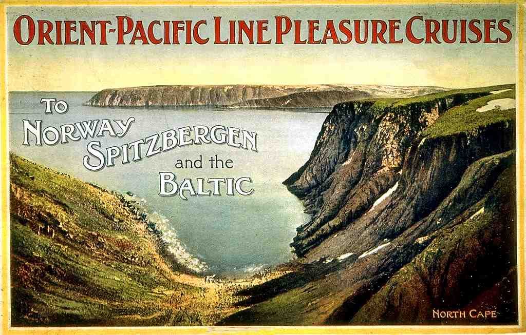 114 Orient Pacific Line Vintage A4 Photo Print