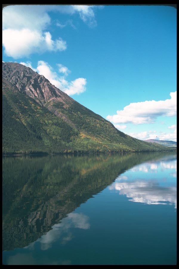 114016 Lovely Wilderness Lake A4 Photo Print